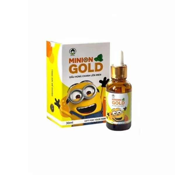 Tinh Dầu Húng Chanh Minion Gold Lên Men Tự Nhiên